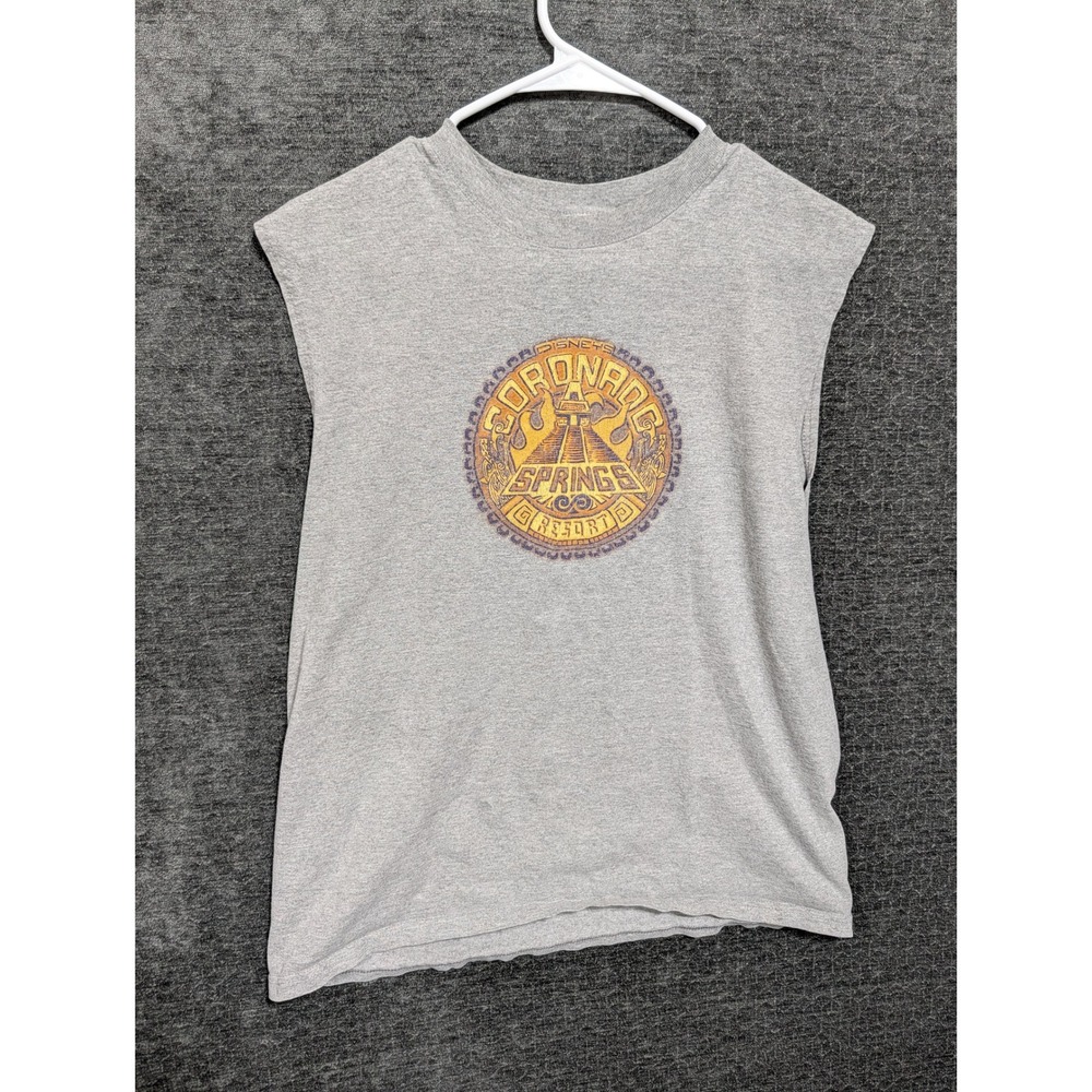 Disney Walt Disney World Coronado Springs Resort Sleeveless Muscle Tee Gray 2126